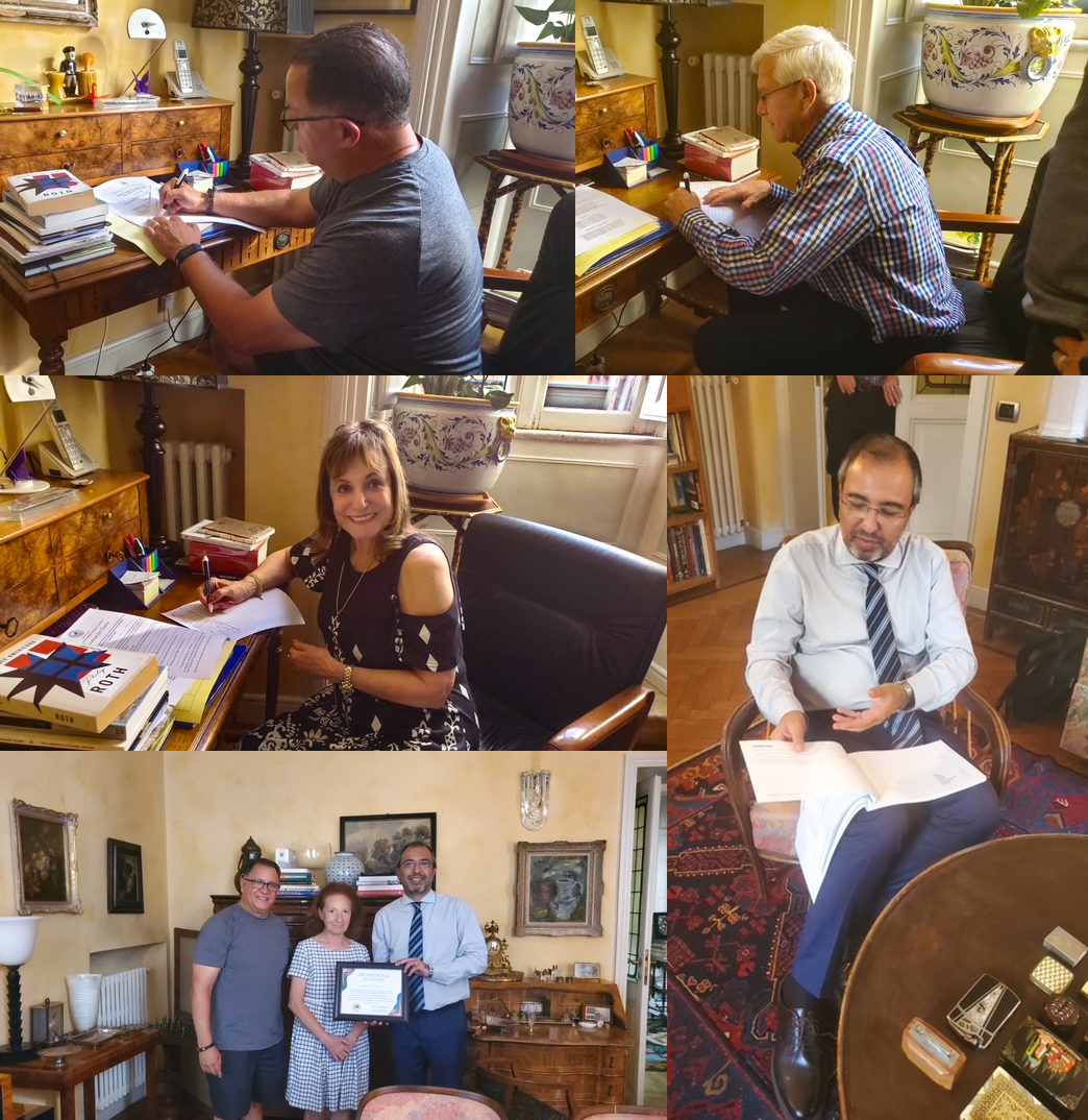 Charter Signing Charter Signing